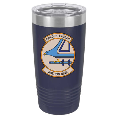 Patron Nine - 20oz Ringneck Vacuum Insulated Tumbler w/Clear Lid Thumbnail