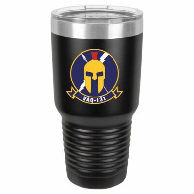VAQ-131 Lancers  - 30oz Ringneck Vacuum Insulated Tumbler w/Clear Lid Thumbnail