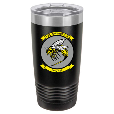 VAQ-138  - 20oz Ringneck Vacuum Insulated Tumbler w/Clear Lid Thumbnail