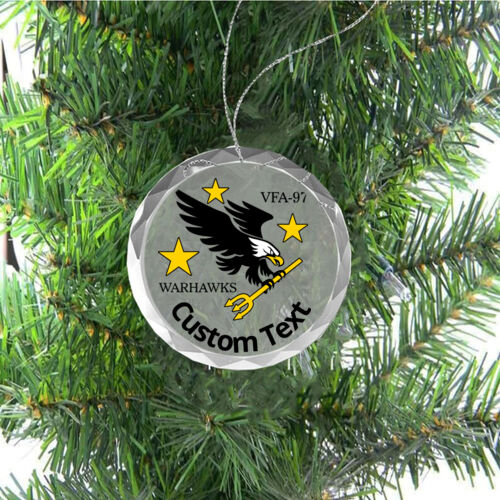 VFA 97 Custom Glass Ornament Thumbnail