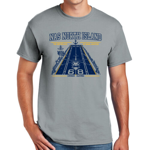 NAS North Island, Birthplace of Naval Aviation  - Unisex T-Shirt Thumbnail