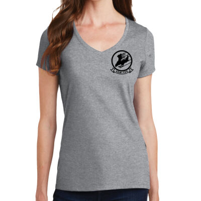 VAW-120 Hawkeye  - Ladies Fan Favorite V Neck Tee Thumbnail