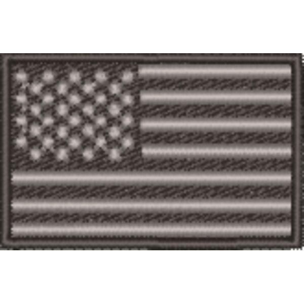 American Flag Black and Grey Thumbnail