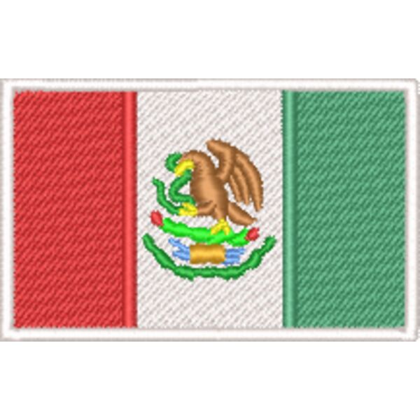 Mexican Flag Hat Back Thumbnail