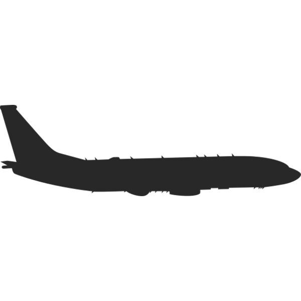 Boeing P-8 Poseidon Silhouette Thumbnail