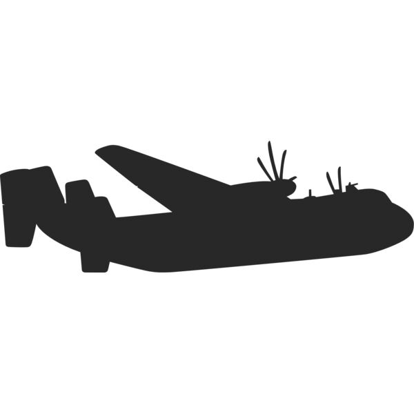 C-2A Greyhound Silhouette Thumbnail
