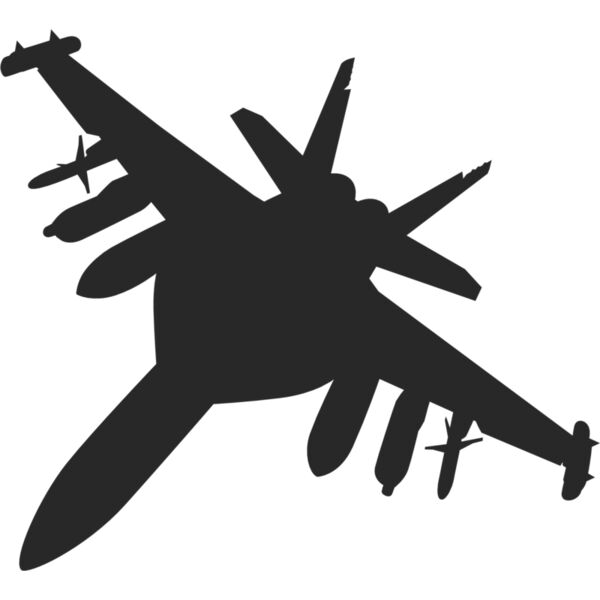 EA-18G Growler Silhouette Thumbnail