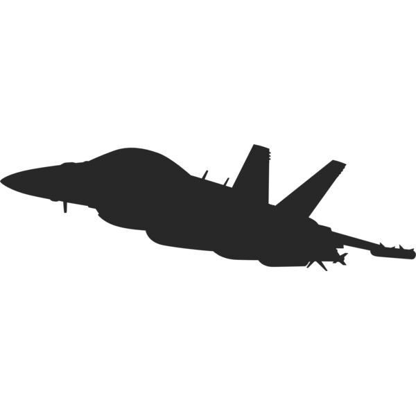 EA-18G Growler Silhouette Thumbnail