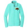 Ladies Heather Microfleece Full Zip Jacket Thumbnail