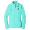 Ladies Heather Microfleece Full Zip Jacket Thumbnail