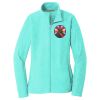Ladies Heather Microfleece Full Zip Jacket Thumbnail