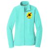 Ladies Heather Microfleece Full Zip Jacket Thumbnail
