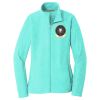 Ladies Heather Microfleece Full Zip Jacket Thumbnail