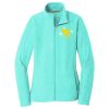 Ladies Heather Microfleece Full Zip Jacket Thumbnail