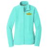 Ladies Heather Microfleece Full Zip Jacket Thumbnail