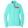 Ladies Heather Microfleece Full Zip Jacket Thumbnail