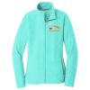 Ladies Heather Microfleece Full Zip Jacket Thumbnail