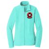 Ladies Heather Microfleece Full Zip Jacket Thumbnail