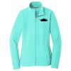 Ladies Heather Microfleece Full Zip Jacket Thumbnail
