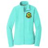 Ladies Heather Microfleece Full Zip Jacket Thumbnail