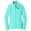 Ladies Heather Microfleece Full Zip Jacket Thumbnail