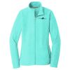 Ladies Heather Microfleece Full Zip Jacket Thumbnail