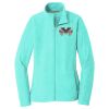 Ladies Heather Microfleece Full Zip Jacket Thumbnail
