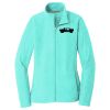 Ladies Heather Microfleece Full Zip Jacket Thumbnail