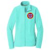 Ladies Heather Microfleece Full Zip Jacket Thumbnail
