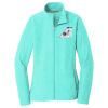 Ladies Heather Microfleece Full Zip Jacket Thumbnail