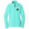 Ladies Heather Microfleece Full Zip Jacket Thumbnail