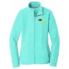 Ladies Heather Microfleece Full Zip Jacket Thumbnail
