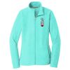 Ladies Heather Microfleece Full Zip Jacket Thumbnail