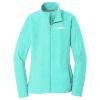 Ladies Heather Microfleece Full Zip Jacket Thumbnail
