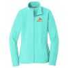 Ladies Heather Microfleece Full Zip Jacket Thumbnail