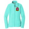 Ladies Heather Microfleece Full Zip Jacket Thumbnail