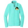 Ladies Heather Microfleece Full Zip Jacket Thumbnail