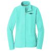 Ladies Heather Microfleece Full Zip Jacket Thumbnail
