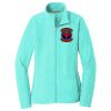 Ladies Heather Microfleece Full Zip Jacket Thumbnail