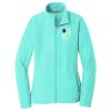 Ladies Heather Microfleece Full Zip Jacket Thumbnail