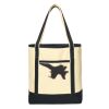 Large Cotton Canvas Boat Tote Thumbnail