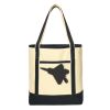 Large Cotton Canvas Boat Tote Thumbnail