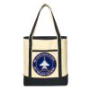 Large Cotton Canvas Boat Tote Thumbnail