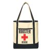 Large Cotton Canvas Boat Tote Thumbnail