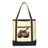 Large Cotton Canvas Boat Tote Thumbnail