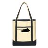 Large Cotton Canvas Boat Tote Thumbnail