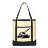 Large Cotton Canvas Boat Tote Thumbnail