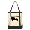 Large Cotton Canvas Boat Tote Thumbnail