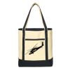 Large Cotton Canvas Boat Tote Thumbnail