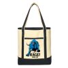Large Cotton Canvas Boat Tote Thumbnail